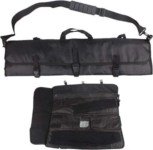 Kratarc Archery Lightweight Rolled-Up Takedown Recurve Bow Case Bow Bag with Arrow Tube Holder