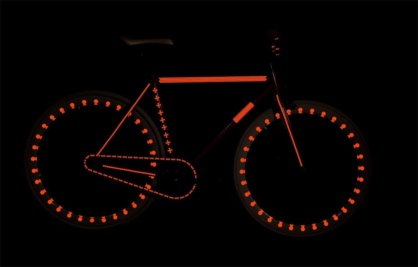 Reflective Decals 3/16" Pinstripes Kit Jumbo, White