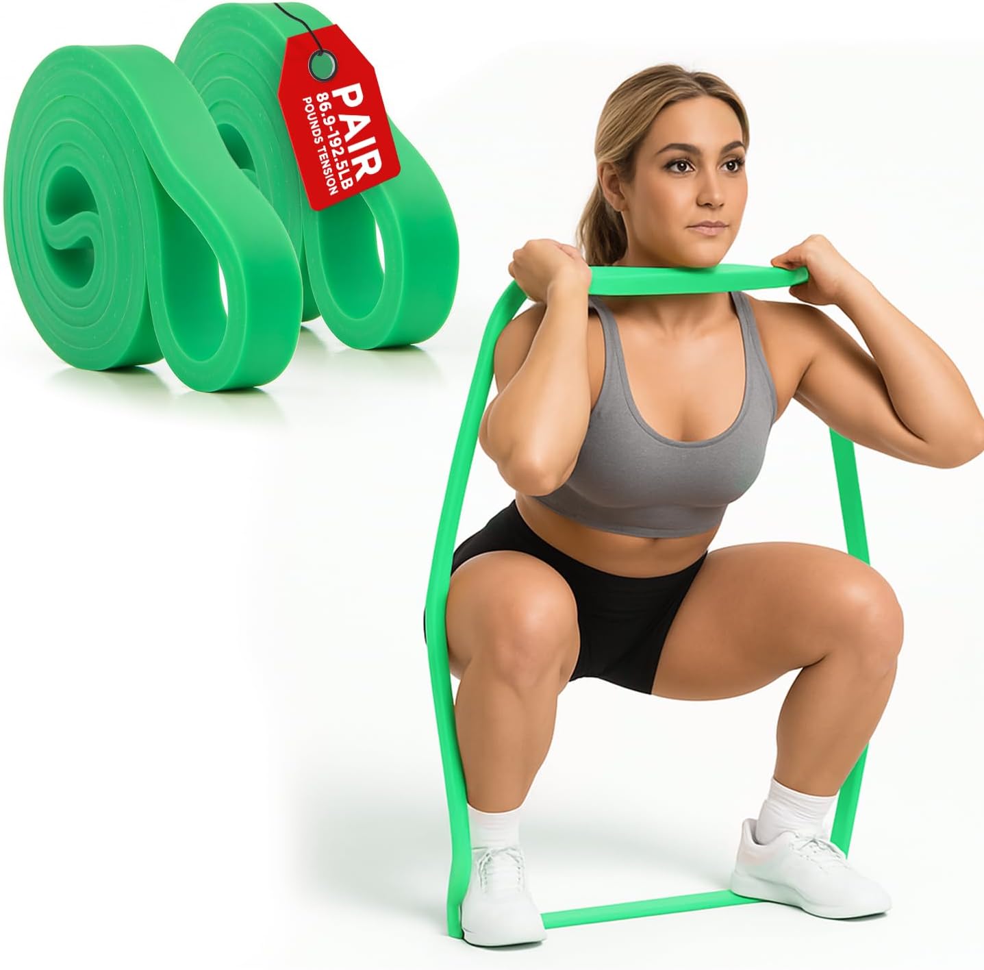 Pro Resistance Band for Core Stability & Flexibility - EliteFTS Portable & Joint-Friendly