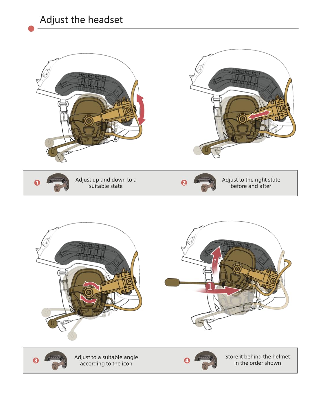 FMATAL GEAR 2025 AMP NRR 26 dB Digital Version Tactical Headset |Tactical Hearing Protectors | Pickup Noise Reduction Communication Shooting Hearing Protection Earmuffs (DE)