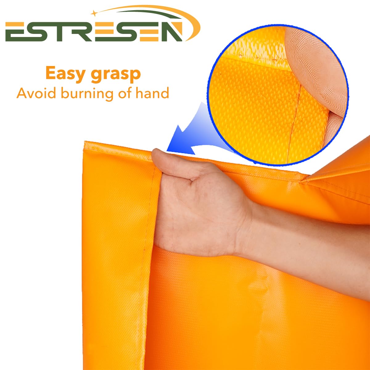 Fireproof Cloak for Child with Hood, 1 * 1.2M/40''*48'', Fire Emergency Survival Safety Blanket Full Body Protection, Resistant to high Temperature