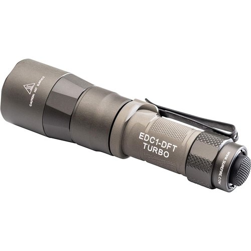 SureFire EDC1-DFT High-Candela Everyday Carry LED Flashlight, Gray