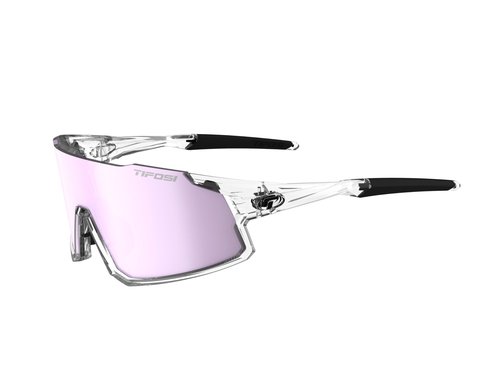 Tifosi Optics Stash Sunglasses (Crystal Clear (Clarion Purple/AC Red/Clear))