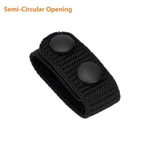 TACNEX Duty Belt Keepers w/Loop Liner Nylon Utility Belt Stays Holder Tactical Belt Retainer for 2" Wide Belt 4PCS
