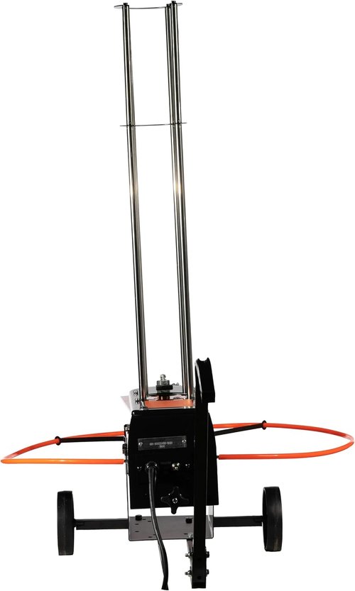 Do All Outdoors Raven Automatic Clay Pigeon Thrower with Wheels & Pull Handle - Holds 75 Clay Pigeons - 25 ft Foot Pedal Cord - Easy Transport Electronic Skeet Thrower Machine