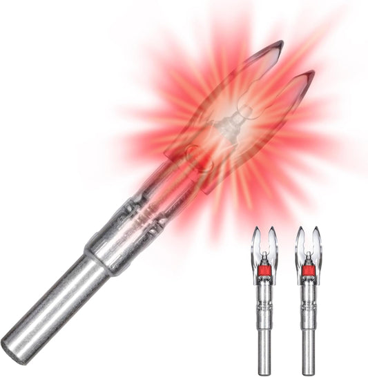 Nockturnal GT Lighted Nock for Gold Tip Arrows with .246 Inside Diameter - RED - 3 Pack (NT-102)
