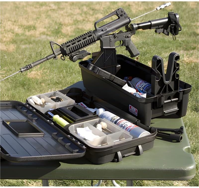 MTM TRB-40 Tactical Range Box for regular & tactical rifle, USA Made, Black