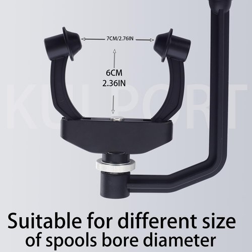 Kulport Fishing Line Spooler, Adjustable line Winder,No Line Twist, Portable for Casting & Spinning and Trolling Reel