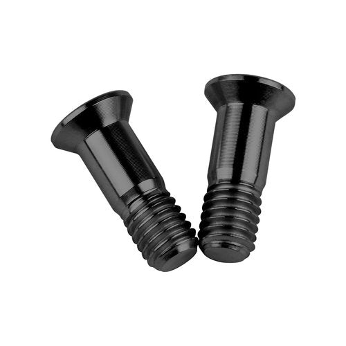 Wanyifa Titanium Ti Rear Derailleur Jockey M5x14.5mm Wheel Bolt Pack of 2 (Black)
