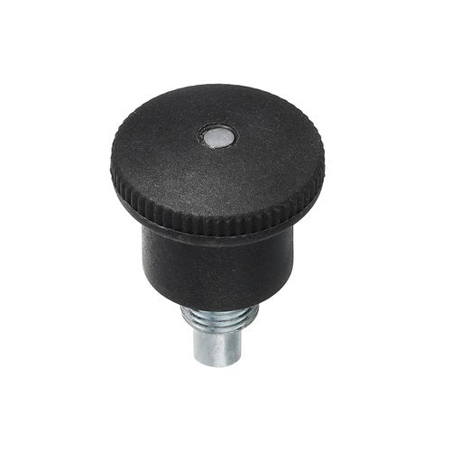 uxcell Pull Pin Spring Knob Replacement Parts, M10 Adjustment Fitness Pull Pin Knob for Home Fitness Exercise Bike, Black 1Pcs