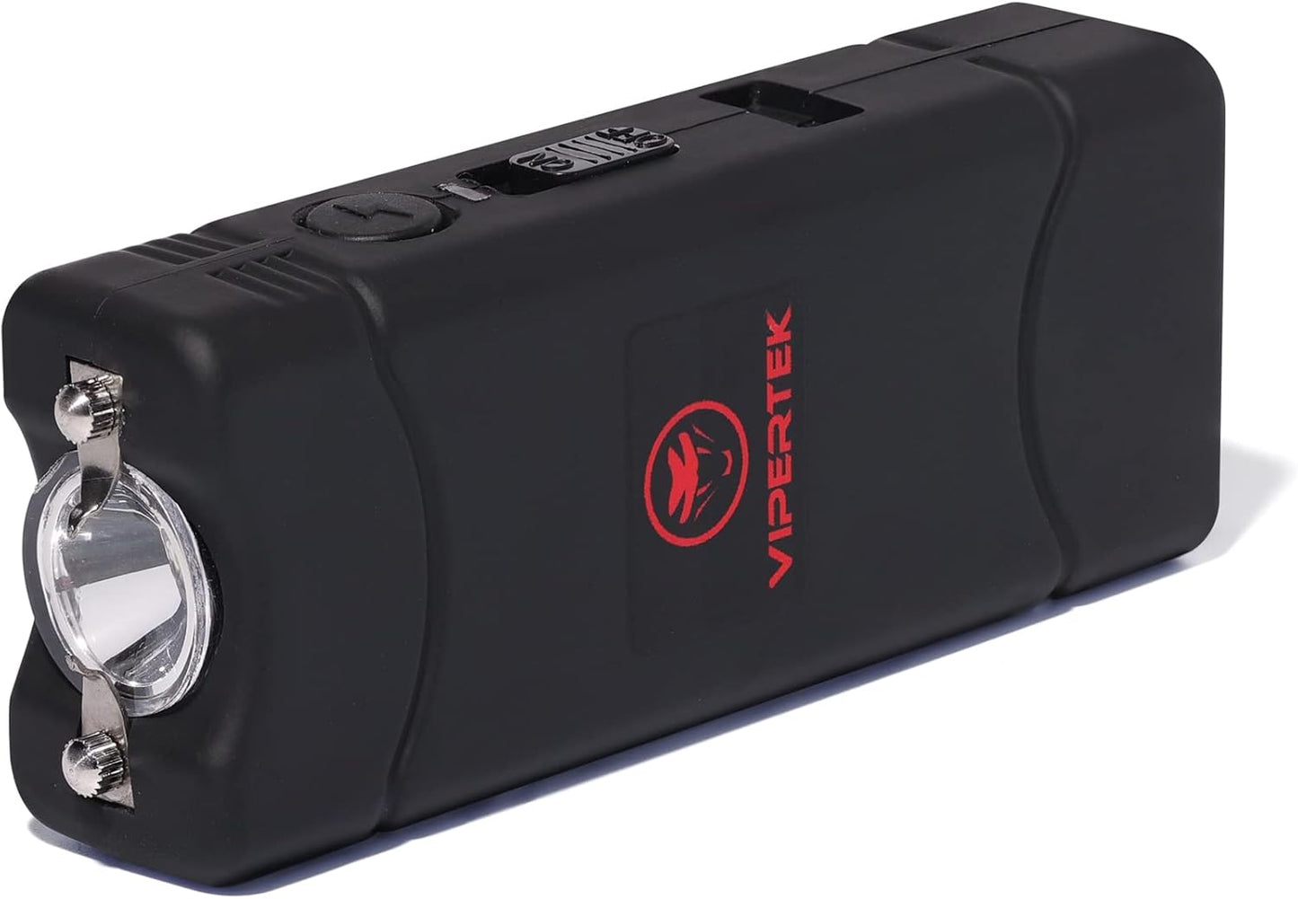 VIPERTEK VTS-881 Micro Stun Gun for Self Defense Rechargeable with LED Flashlight