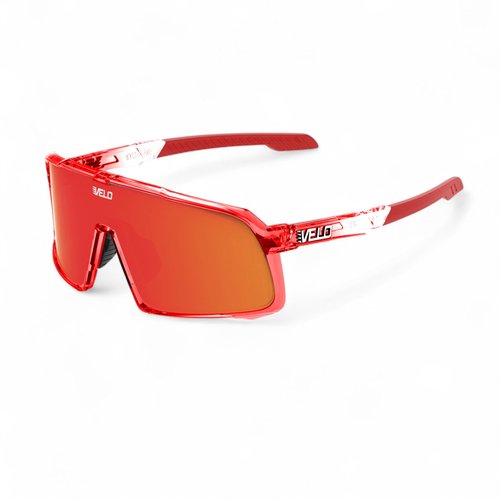 VELO Shades Changeup – Phantom – Baseball/Softball Sunglasses – By Jax at The Bullpen Training (Red Lava, Large Adult)