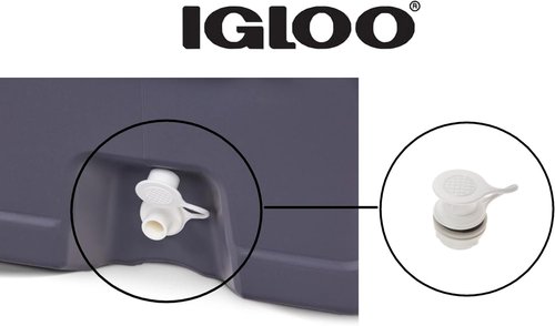 Igloo Cooler Triple Snap Drain Plug Replacement - Standard 2-Pack
