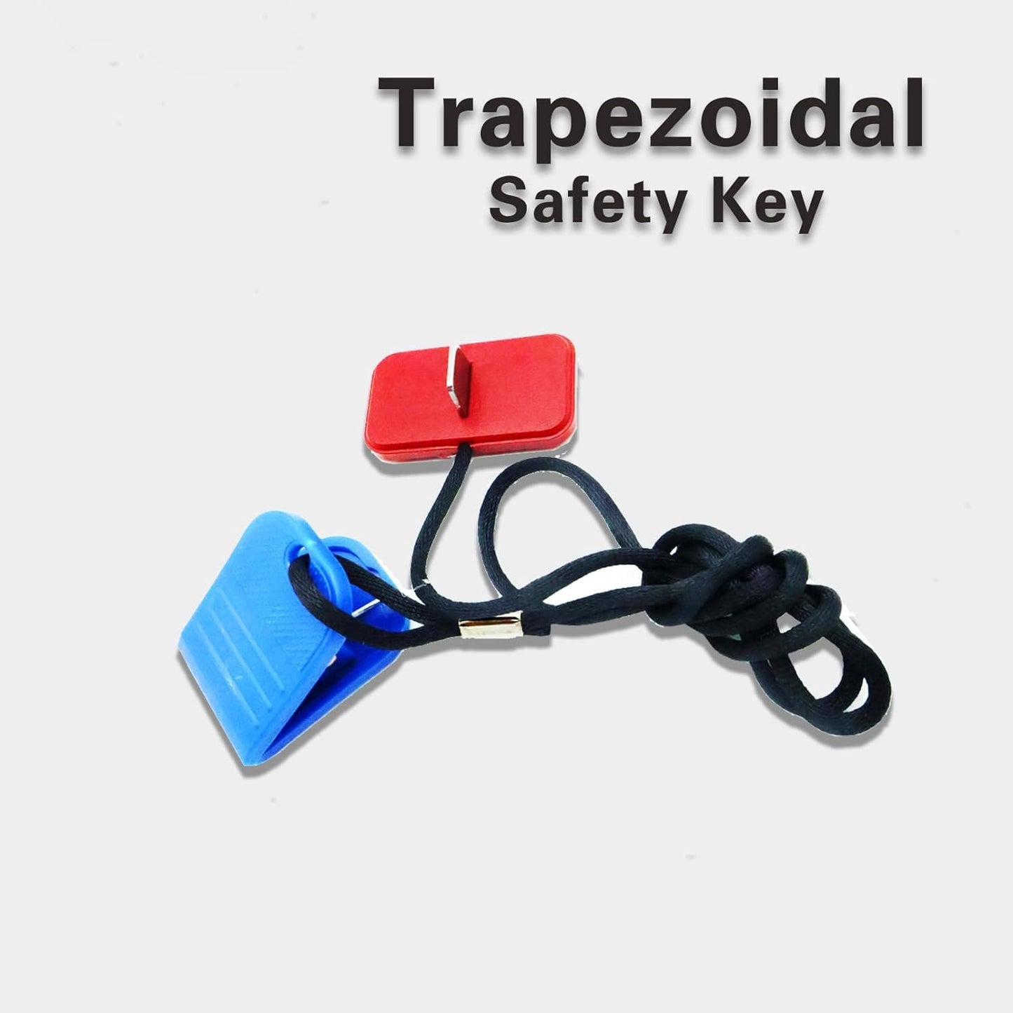 Generic Treadmill Safety Key - Suitable for Various Treadmills (Clip), blue