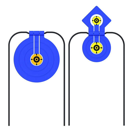 Atflbox Two in One Self-Healing Resetting Target and Double Reaction Self-Healing Resetting Target (Blue)