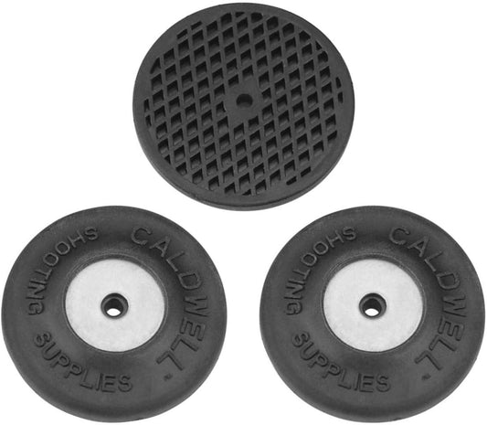 Caldwell Replacement Feet for The Rock BR with Rubber Coating for Range Sight In and Shooting Stability