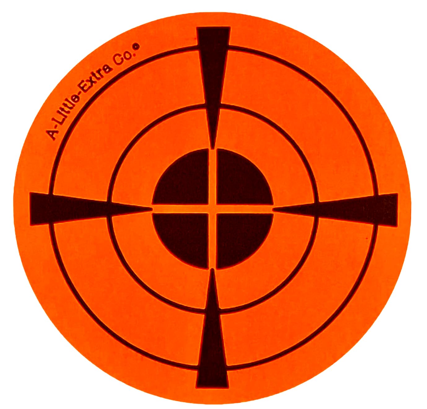 3”inch Fluorescent Orange Adhesive Shooting Target 250 PCs Roll