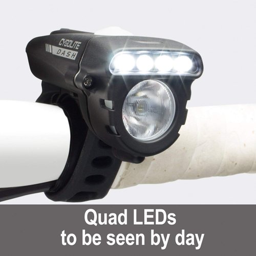 CYGOLITE Dash– 600 Pro, 520, 460 Lumen Bicycle Light Models– 5 Night & 3 Daytime Modes– Ultra Compact– IP64 Water Resistant– Sturdy Flexible Mount– USB Rechargeable– for Aero Road, Commuter Bicycles