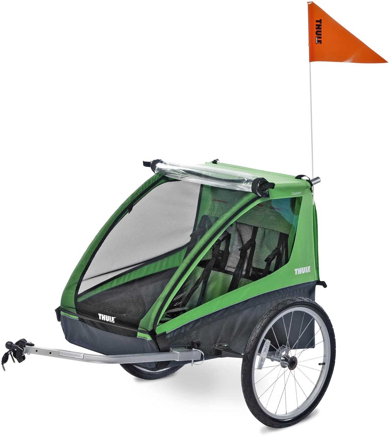 Thule Cadence 2-Seat Bicycle Trailer for Kids - Lightweight & Durable Design