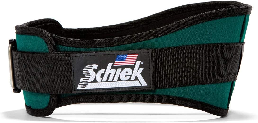 Schiek Sports 2006 Nylon 6 Inches Weight Lifting Belt - Support Belt for Power Lifting