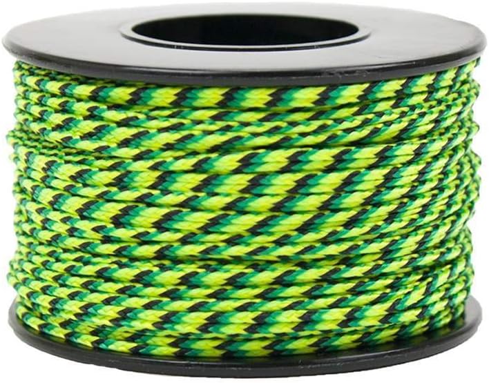 Atwood Micro Sport Cord 1.18mm X 125 Ft Small Spool Lightweight Braided Cord (Gecko)