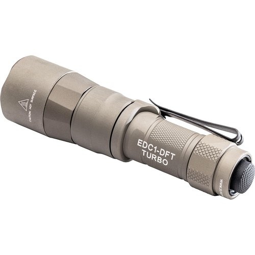 SureFire EDC1-DFT High-Candela Everyday Carry LED Flashlight, Tan