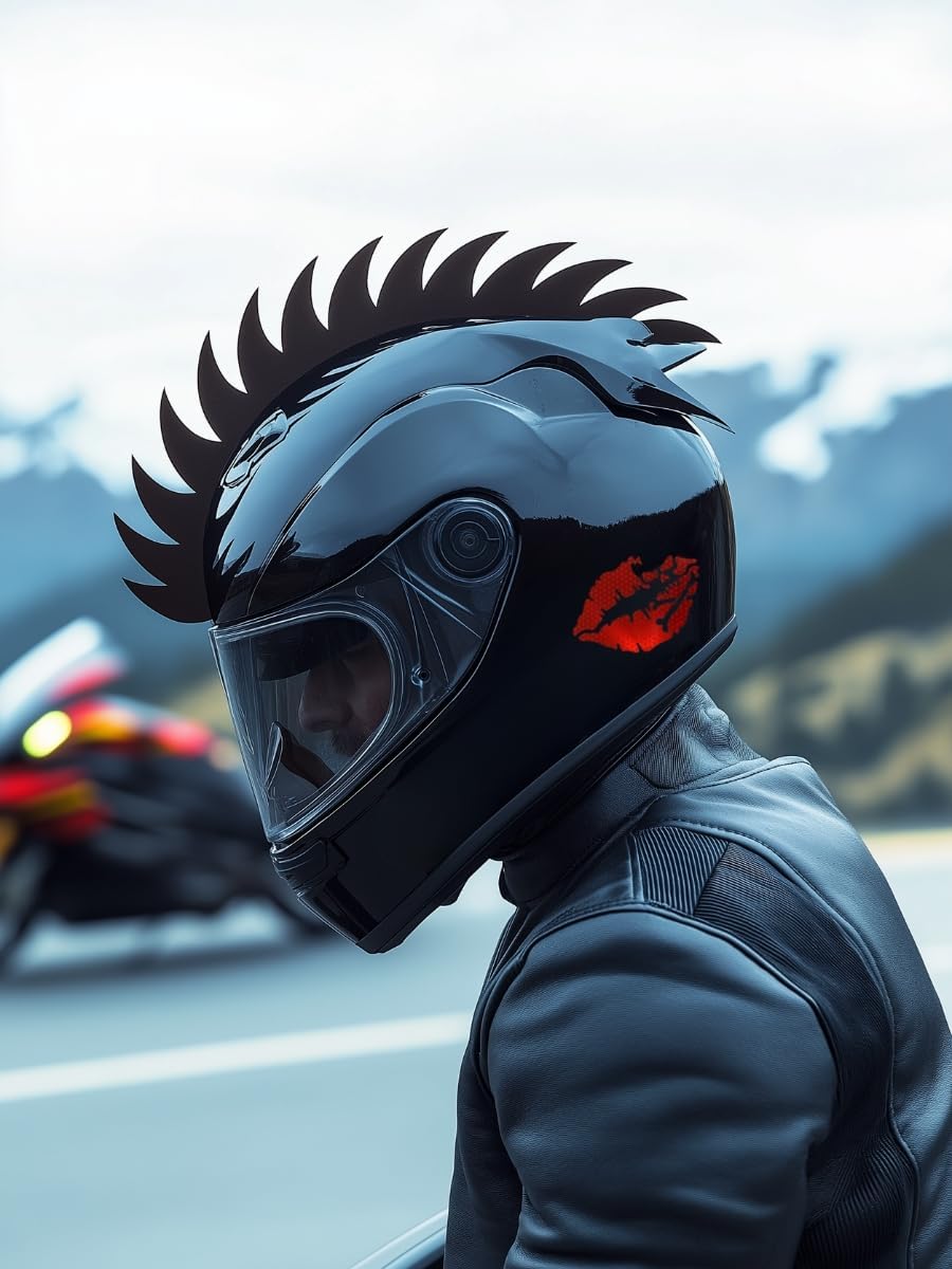 Warhawk/Mohawk Rubber Saw Blade Helmet Accessory - Custom TAYLOR33 (Helmet Not Included)