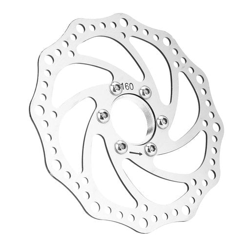 Ymiko 160 mm disc Brake Rotor 48mm Freewheel Threaded hubs Disk Flange and Spare Parts 160mm 6 Bolt Floating Brakes Alloy 31.8 for rt26
