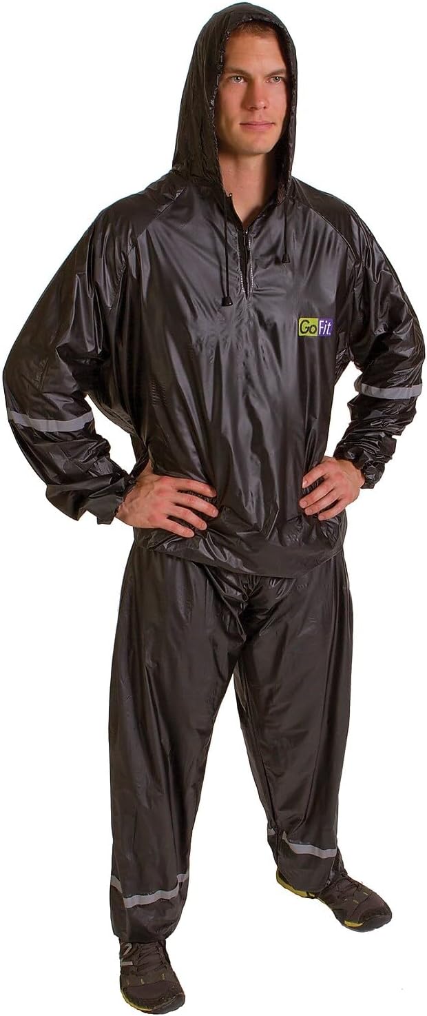 GoFit Hooded Thermal 2-Piece Training Suit