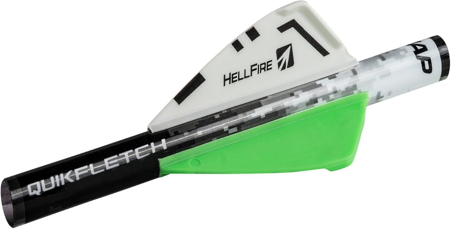 New Archery Products NAP Quikfletch Hellfire 2" Vanes Arrow Fletching System