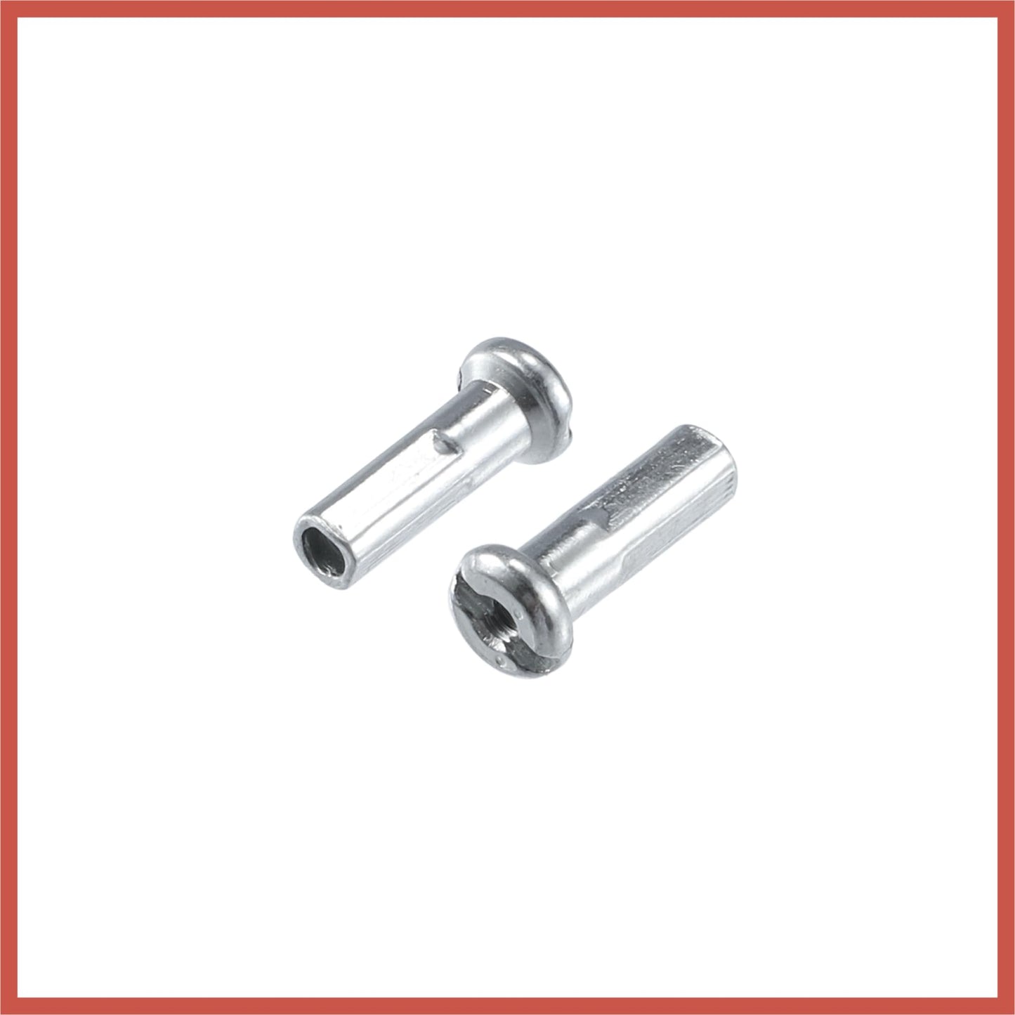 ACROPIX 40 Pcs Bicycle Steel Spokes 14G Bike Spoke 200mm Length with Nipples for Most Bicycle Car Parts