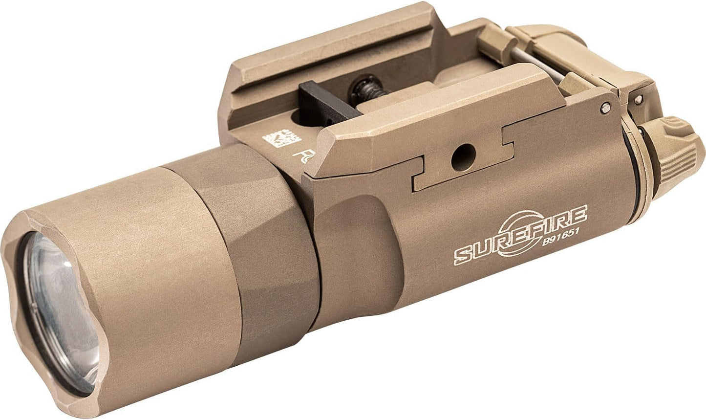 SureFire X300U-B Ultra 1000 LU Tan Handgun WeaponLight w/Thumb Screw Mount X300U-B-TN