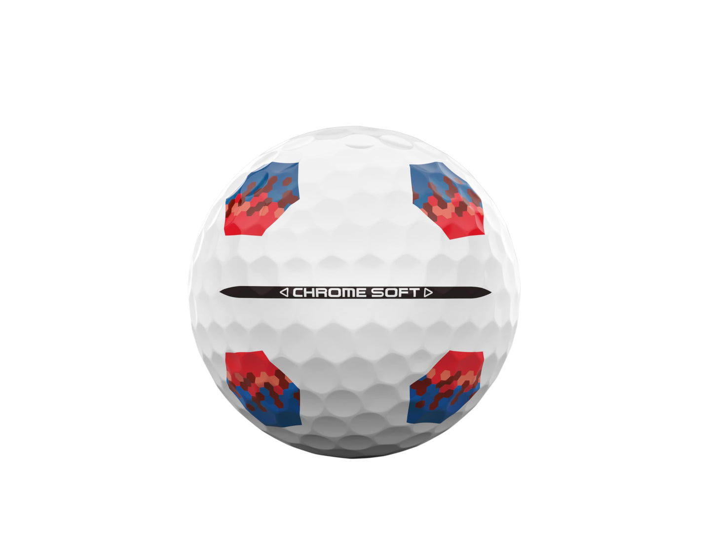 Callaway Golf Chrome Soft Golf Balls (True Track (Blue/Red)