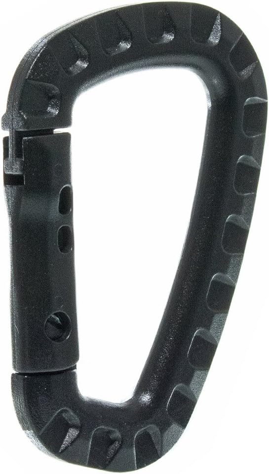 Aluminum D Ring Carabiner Clip Bulk Packages - Available in a Variety of Sizes, Styles, and Colors