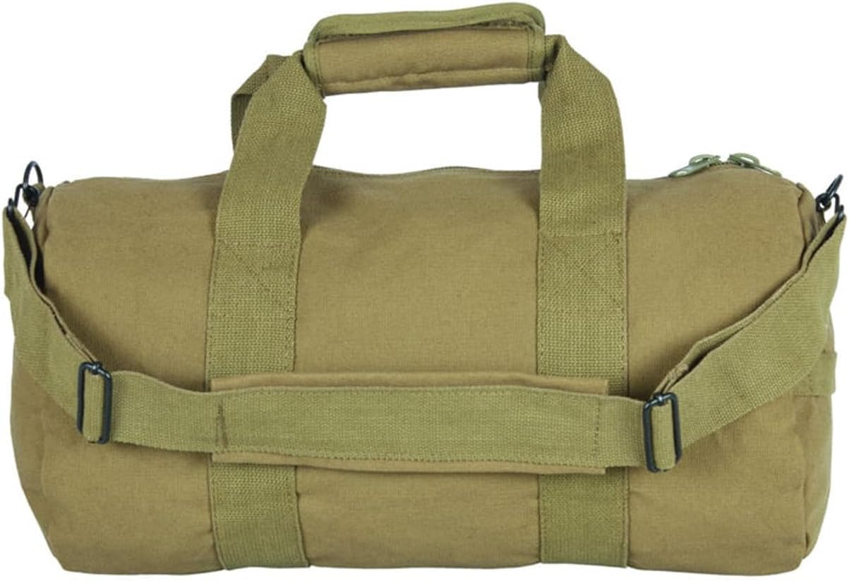FOX OUTDOOR PRODUCTS Durable Multi-Functional Tactical Everyday Hauling Roll Bag with Detachable Shoulder Strap and Wrap-Around Cotton Handles | Available in 3 sizes: 9" X 18", 12" X 24" or 14" X 30"