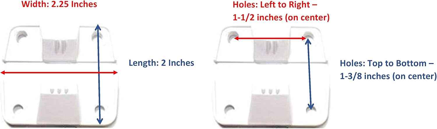 Aftermarket Coleman Cooler Replacement Hinges with Stainless Steel Screws (2 Pack)
