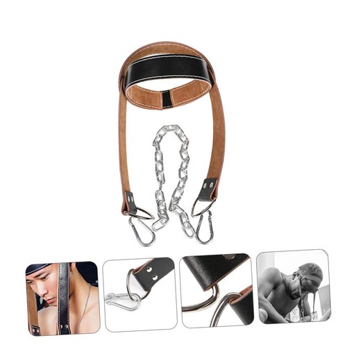 Toddmomy Neck Trainer - Sport Head Harness with Padded Neck Support for Weight Lifting & Sports