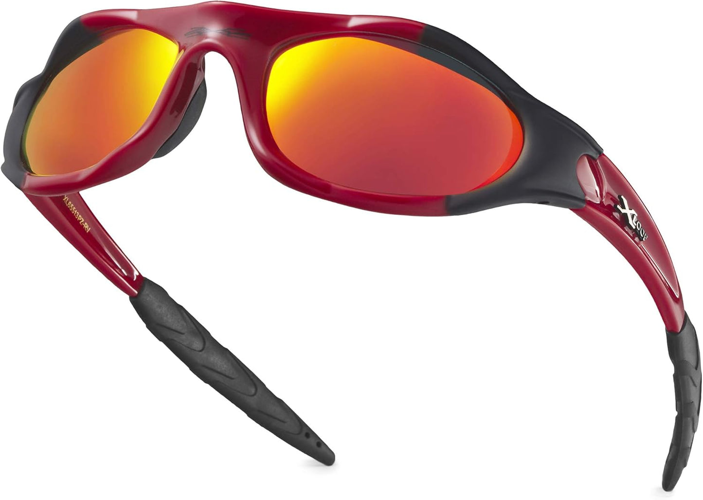 Polarized Youth Sports Sunglasses for Boys & Teens (Ages 8-16) - UV400 Baseball Wraparound