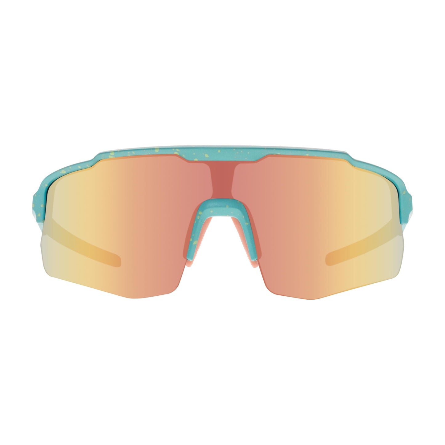 EYEGLAD MOTIONVIEW Sports Sunglasses Outdoor HD High Contrast UV400 Running Baseball Softball Sports Eco-friendly (Milky Blue)