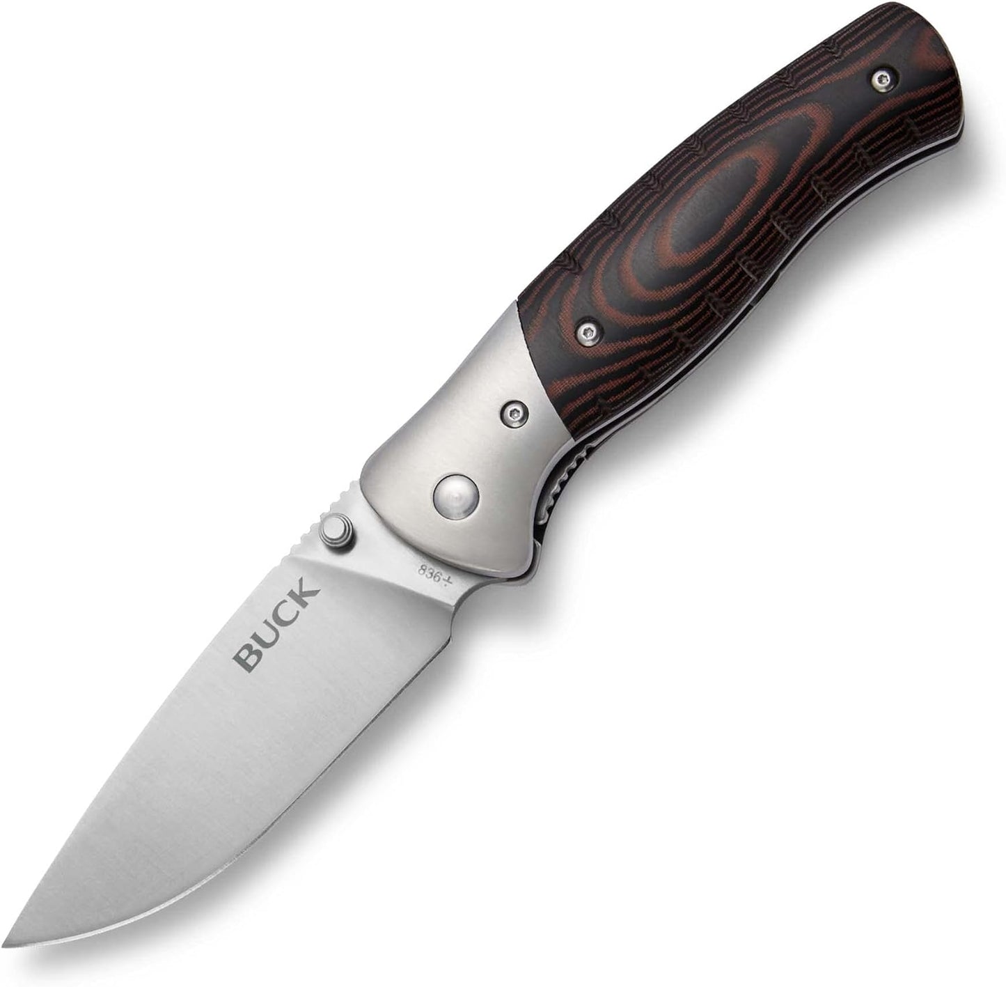 Buck Knives 836 Folding Selkirk Survival Knife with Fire Striker and Sheath