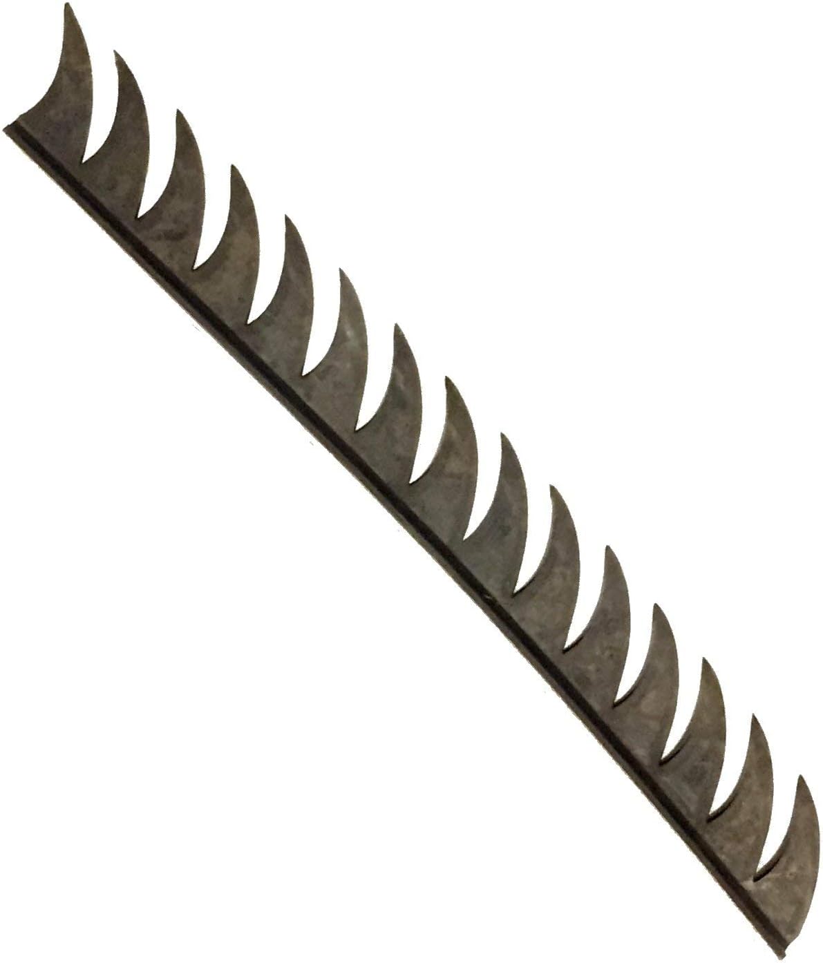 customTAYLOR33 Warhawk/Mohawk Rubber Saw Blade Helmet Accessory Piece (Helmet Not Included)