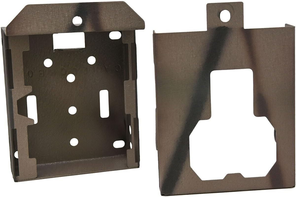 Theft-Deterrent Powder-Coated Steel Security Box Compatible with Stealth Cam G Series Trail Cameras (17700)