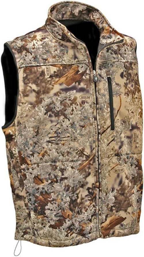 Men's Soft Shell Hunting Vest - King's Camo Outdoor Gear for Comfort & Durability