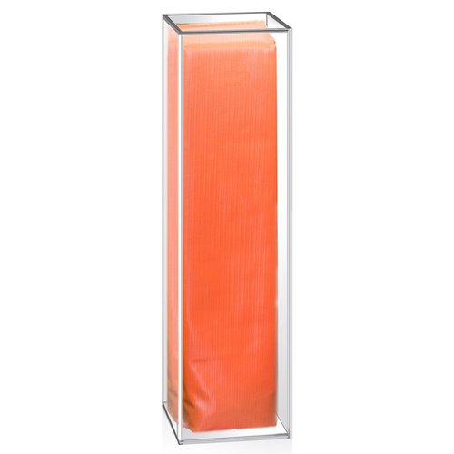Kritkin Acrylic Football End Zone Pylon Display Case Large 18.7 x 5 x 5 Inches Storage Football End Zone Pylons Durable Material Protects Against Dust Insects and Moisture