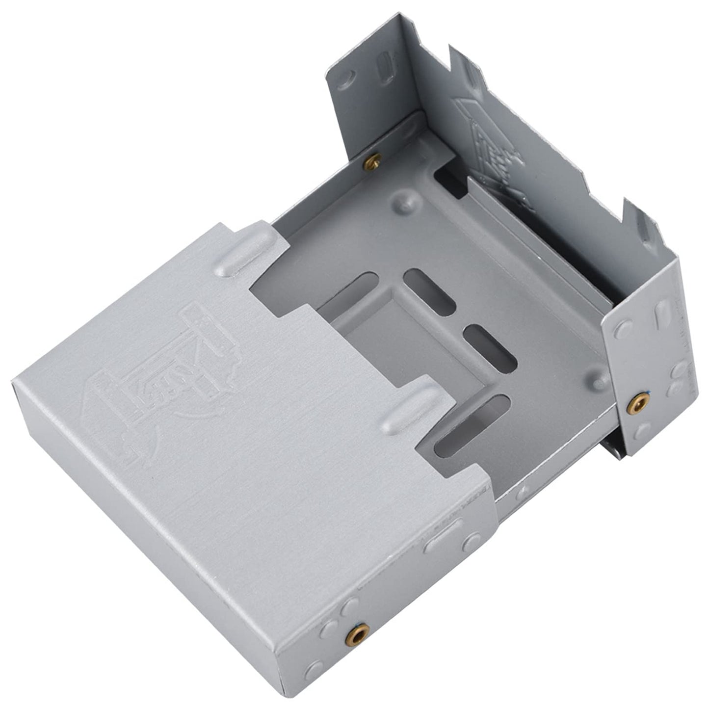 Folding Pocket Stove, 95 x 75mm Solid Mini Alcohol Stove Outdoor Folding Portable Pocket for Picnic BBQ Camp Hiking Wood Burning Camp