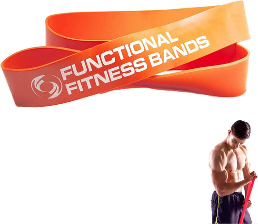 Functional Fitness Pull Up Assistance Bands - Set of 1 Resistance Heavy Duty Workout Exercise Crossfit Stretch Fitness Bands Assist Set for Body, Instruction Guide