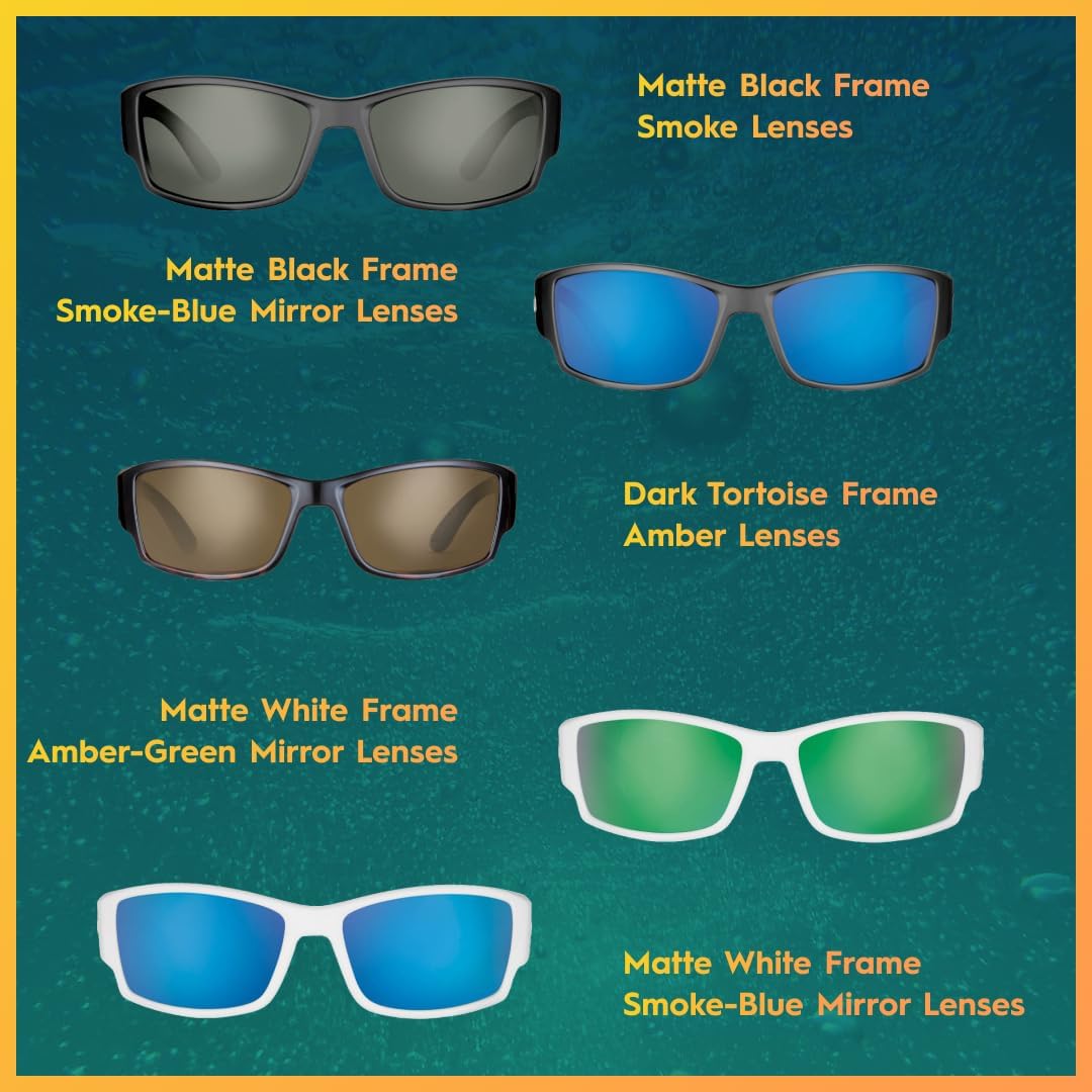 Flying Fisherman Razor Polarized Sunglasses - AcuTint UV Blocker for Fishing & Outdoor Sports