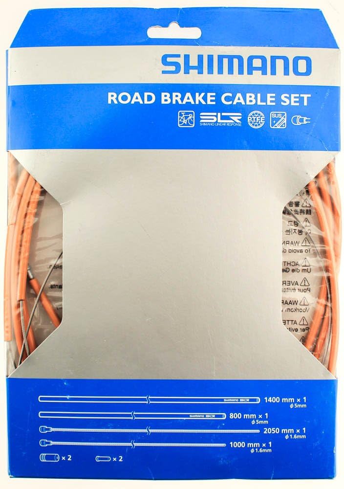 Shimano PTFE Road Brake Cable and Housing Set