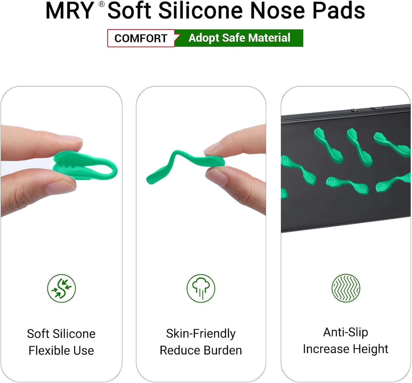 Mryok Replacement Nosepiece Nosepad for Oakley Radar Path EV RadarLock Sunglass