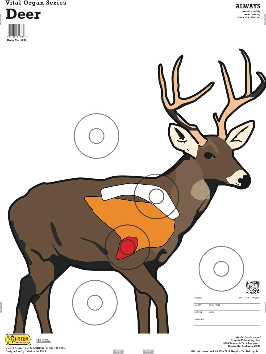 Animals with Vital Organs Series - 19" x 24" 10 Pack